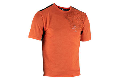 Leatt MTB Trail 1.0 Flame Orange Kurzarmtrikot