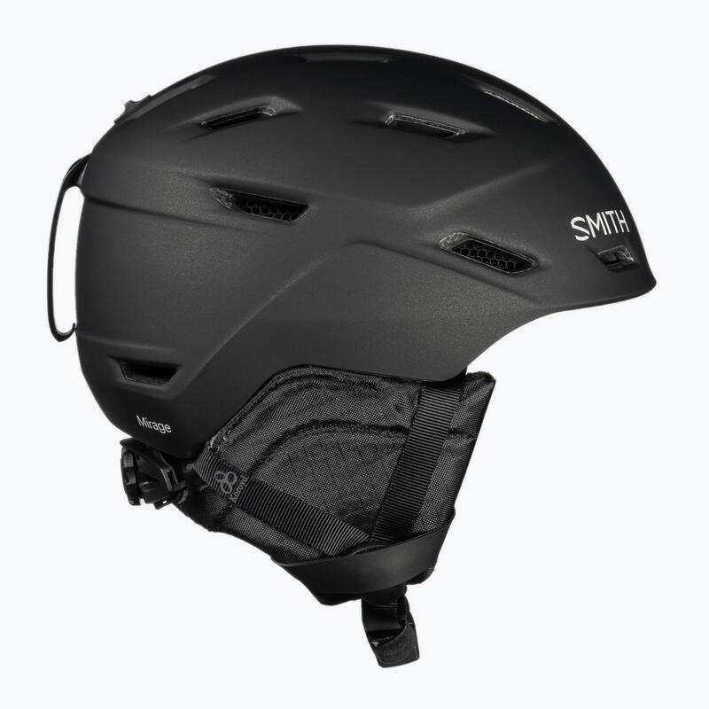 Kask narciarski i snowboardowy damski Smith Mirage Matte Black Pearl 2020