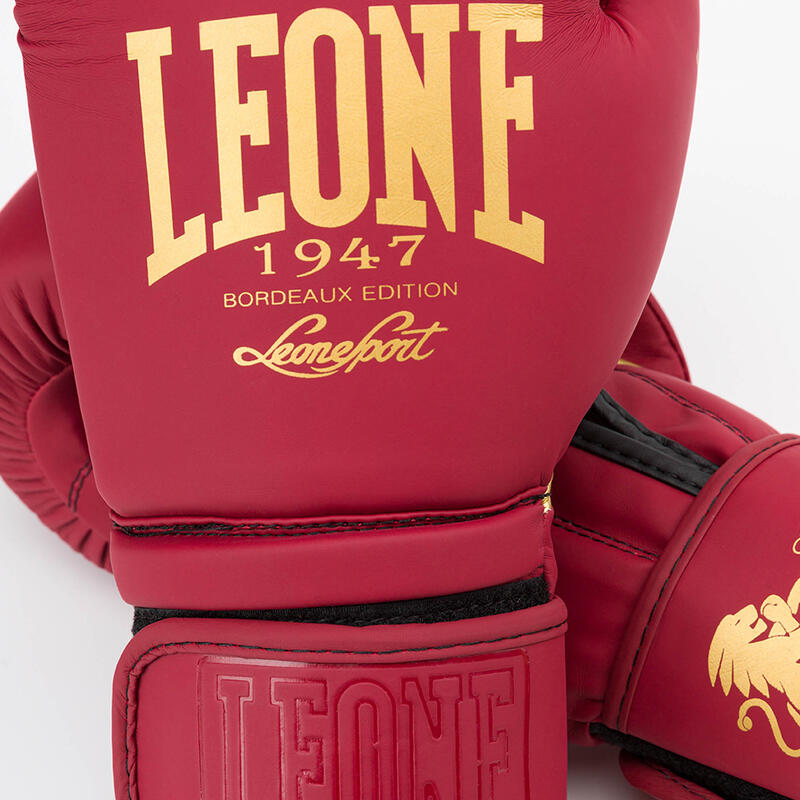 Guantes de boxeo para hombres Leone1947 Edición Burdeos