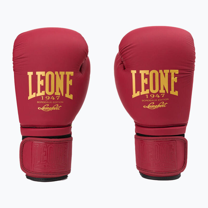 Guantes de boxeo para hombres Leone1947 Edición Burdeos