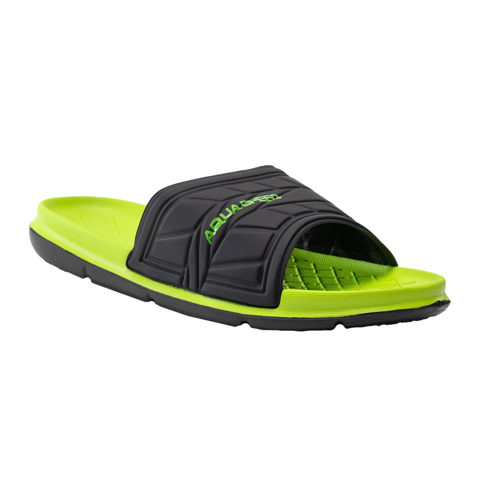 Aqua Speed - Tongs De Piscine Aqua-speed Aspen - Claquettes - Jaune|noir|vert - 36 - Decathlon