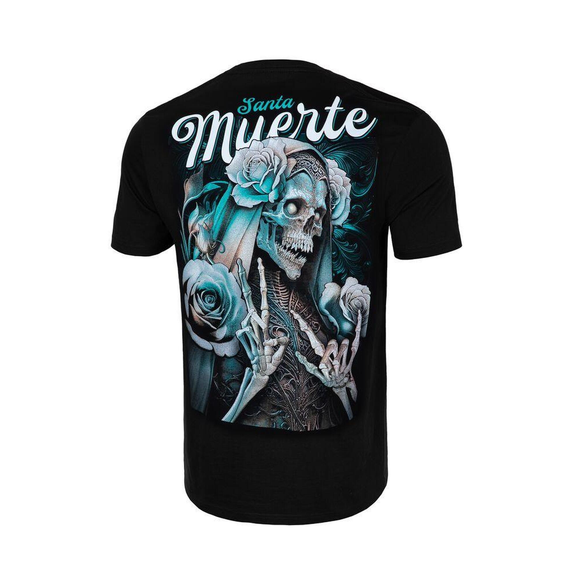 Koszulka bawełniana sportowy t-shirt dla dorosłych Santa Muerte 24