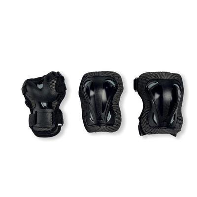 Zestaw ochraniaczy rollerblade skate gear junior 3 pack black pink