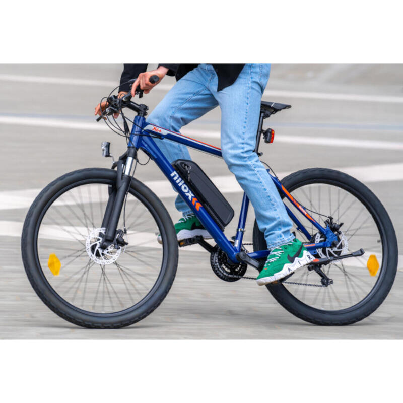 Vélo Électrique Nilox 30NXEB275VFM1V3 Noir/Bleu