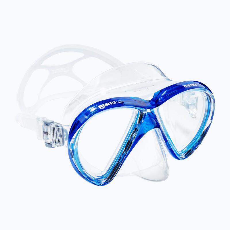 Set snorkeling Mares AQ - X-ONE MAREA, Albastru, M-L