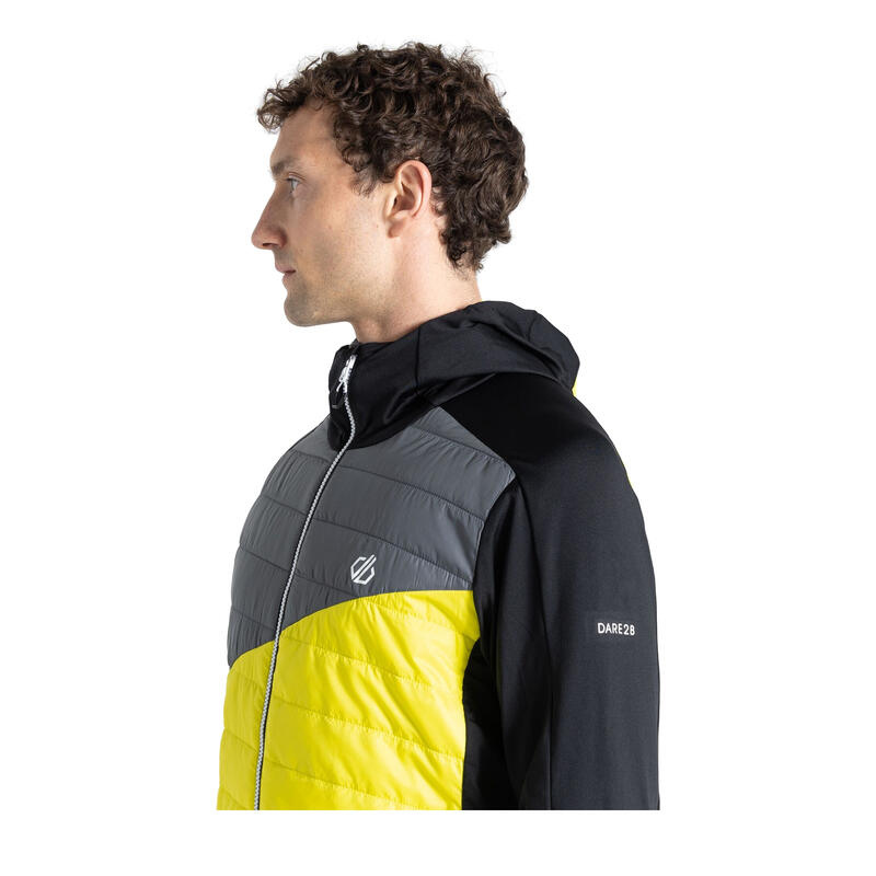 Veste hybride TOURING Homme (Jaune néon / Noir)