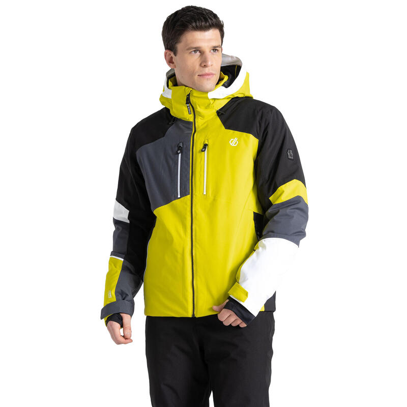 Heren Shred Ski jas (Neon Spring/Zwart)