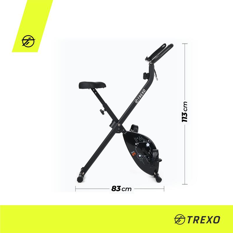 Bicicleta estática TREXO Hex