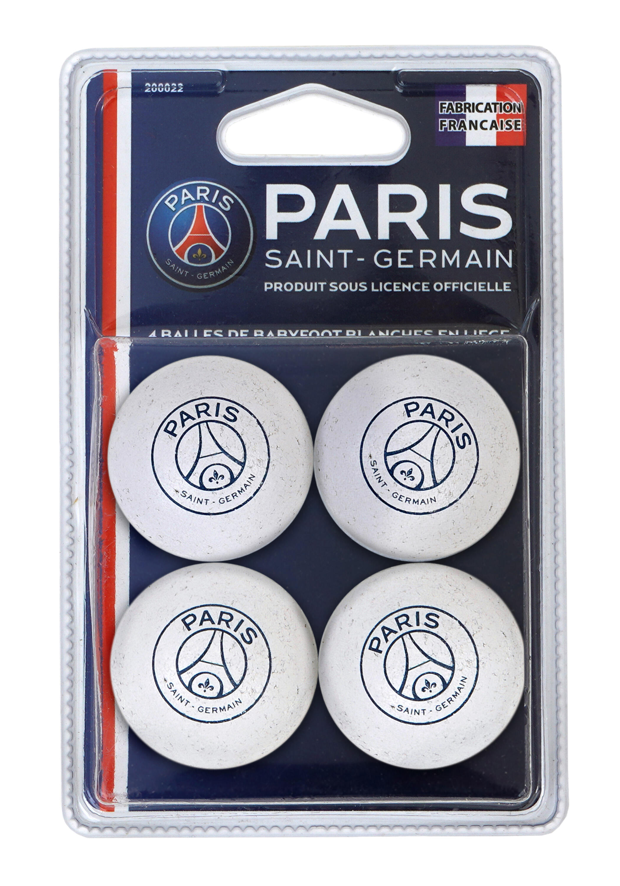 4 x Balle de Babyfoot PSG - Collection Officielle Paris Saint Germain 1/1