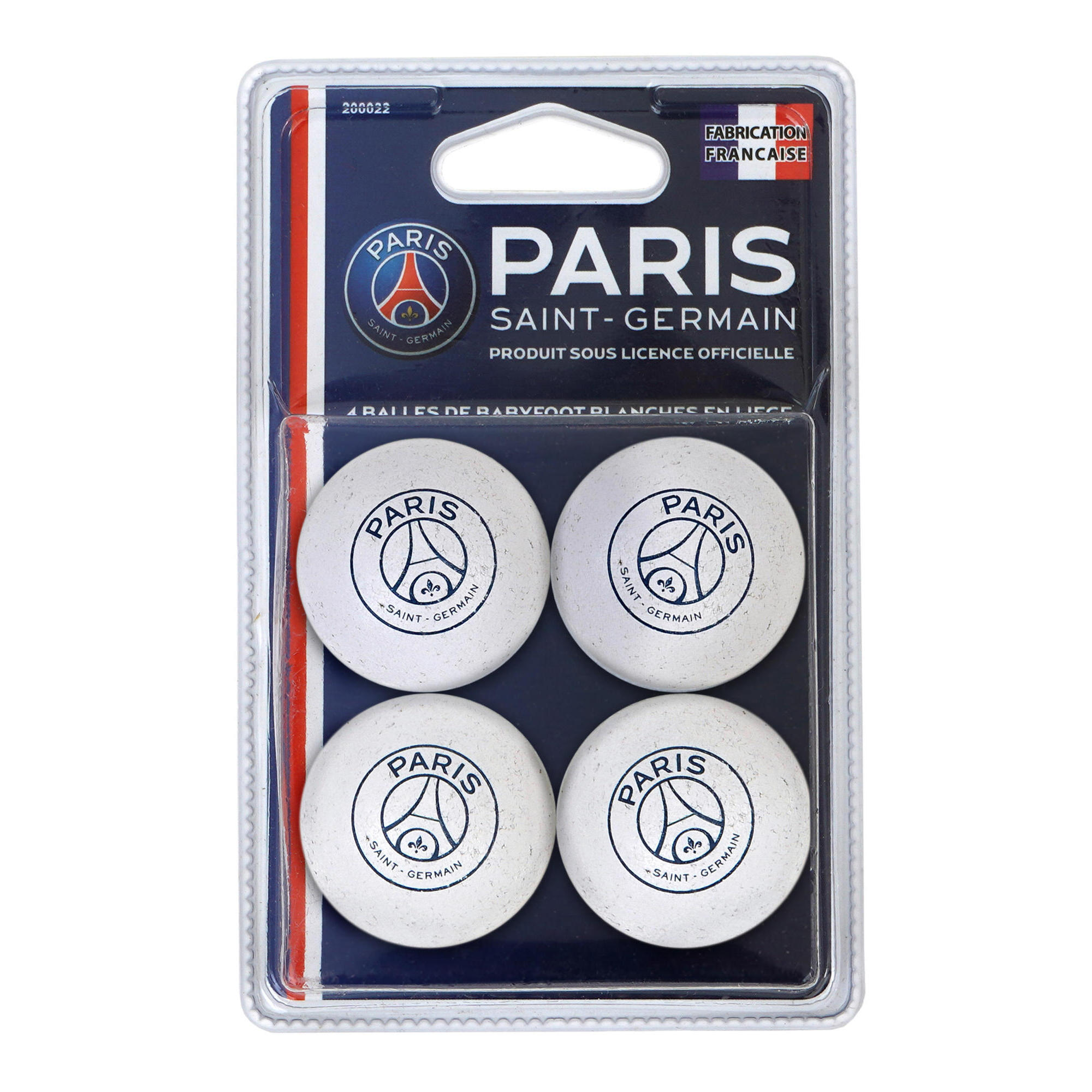 Paris Saint Germain - 4 X Balle De Babyfoot Psg - Collection Officielle Paris Saint Germain - Balle De Baby-foot - Blanc - Taille Unique - Decathlon