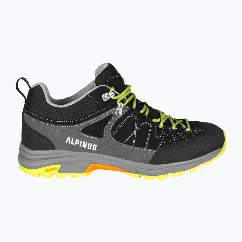 Alpinus Tromso Low Tactical Zapatos de trekking para hombre negro/gris 43 EU