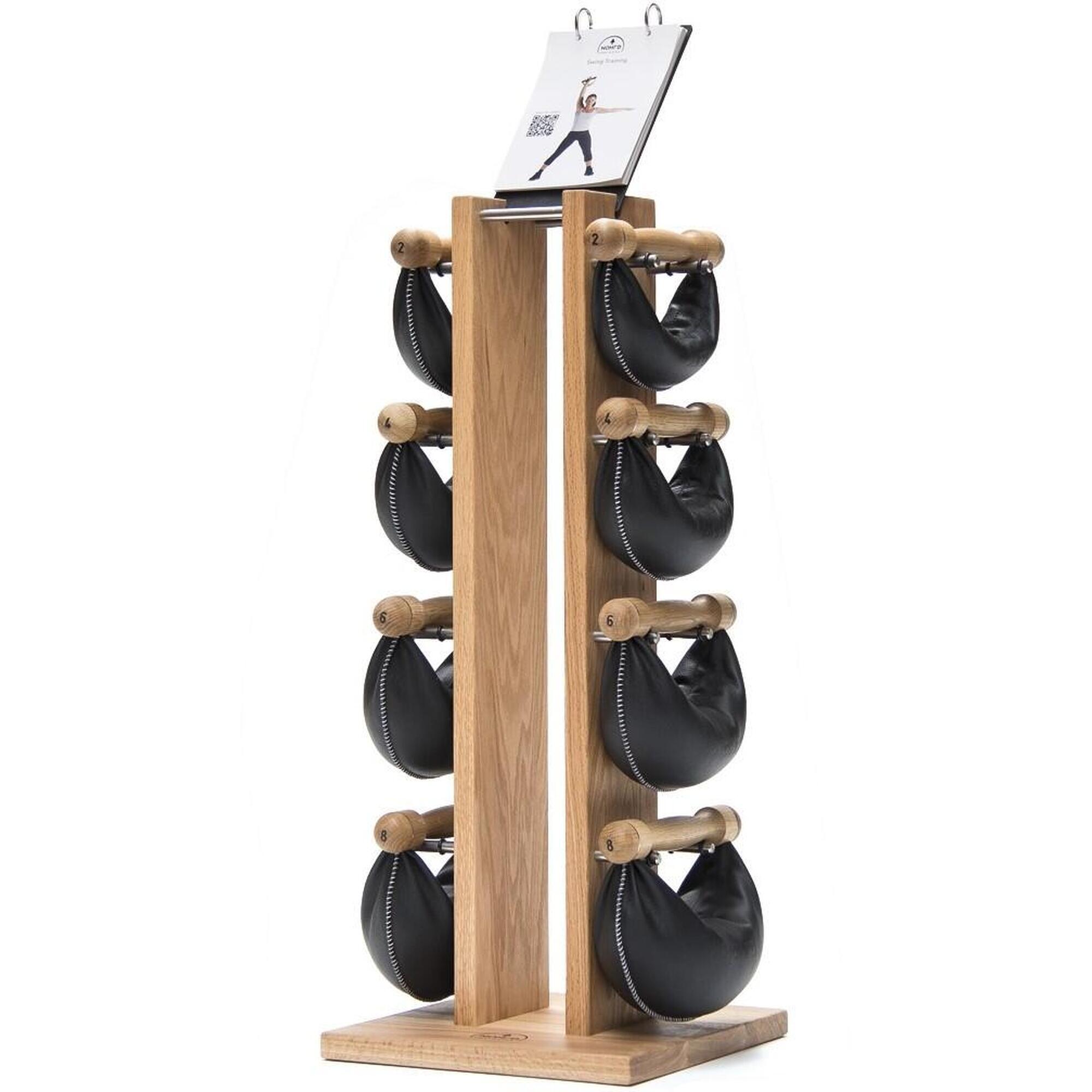 Swing Bell Toren Set - Eiken