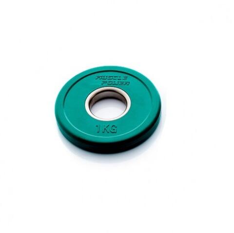 Fractional Olympic Bumper Plate - Hantelscheibe - 50 mm - 1 kg 2/2
