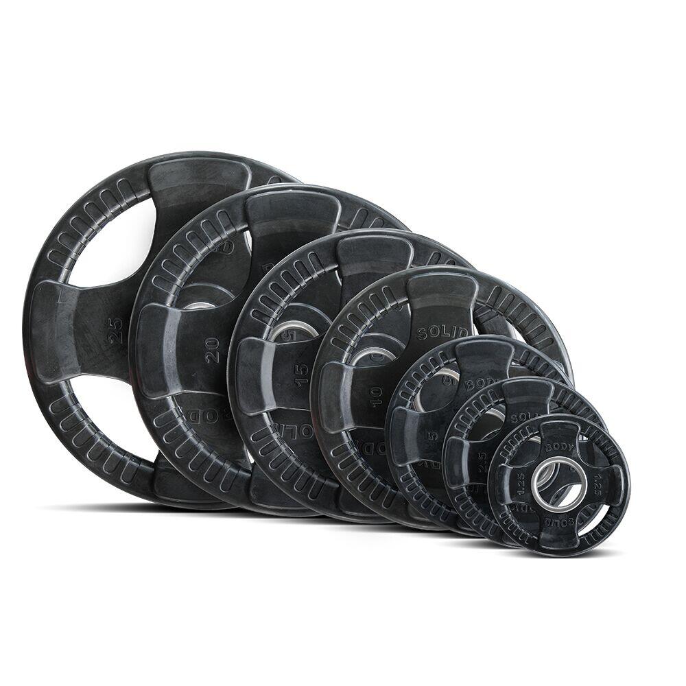 Body-Solid Olympische Rubber Halterschijf - 15 kg 3/3