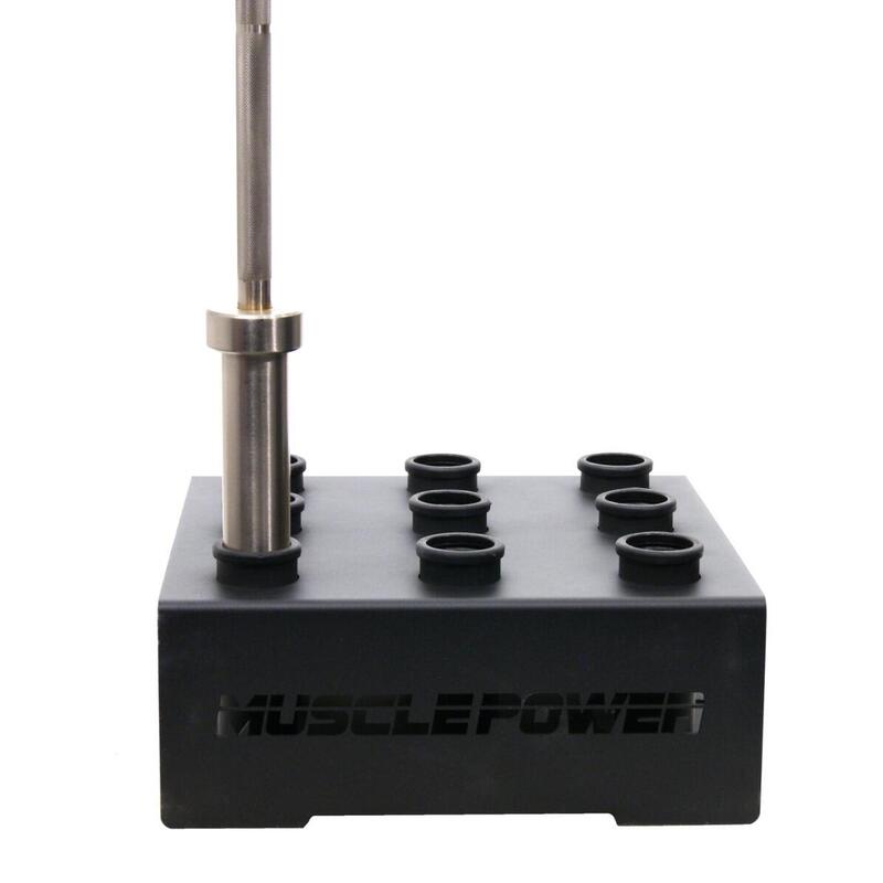 Soporte de pared para Powerbands y Speedropes - Negro