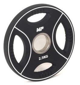 Pu 4-grip halterschijf - 50 mm - 2.5 kg
