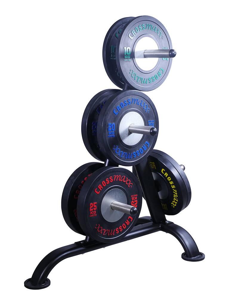 Crossmaxx Competition Bumper Plate - Plaque de poids - Noir - 50 mm - 5 kg 2/2