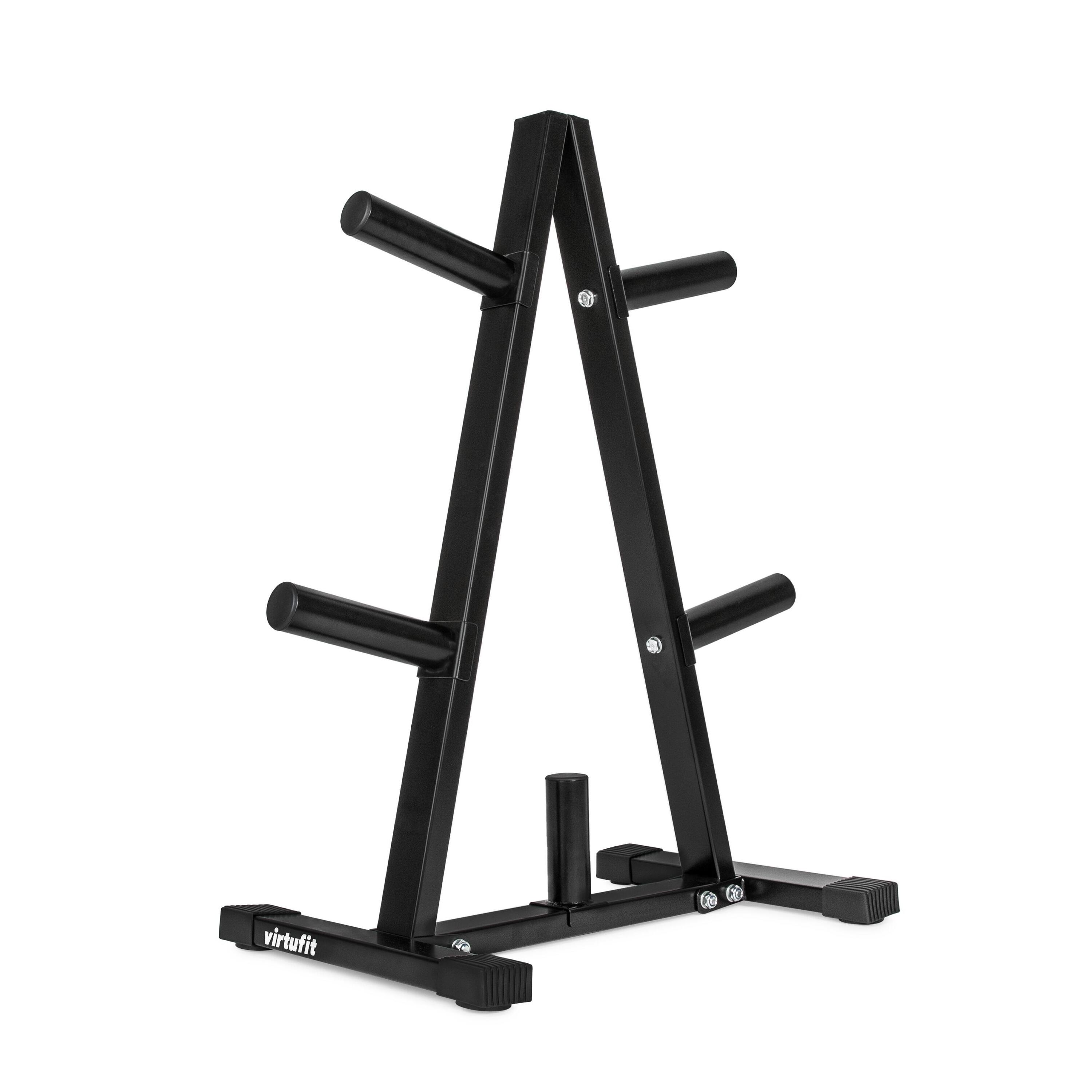 VIRTUFIT Hantelscheiben-Aufbewahrungsregal - Fitness – 50 mm – Scheibenständer