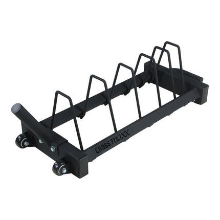 Crossmaxx Bumper Plate Rack - Râtelier de rangement pour disques de musculation