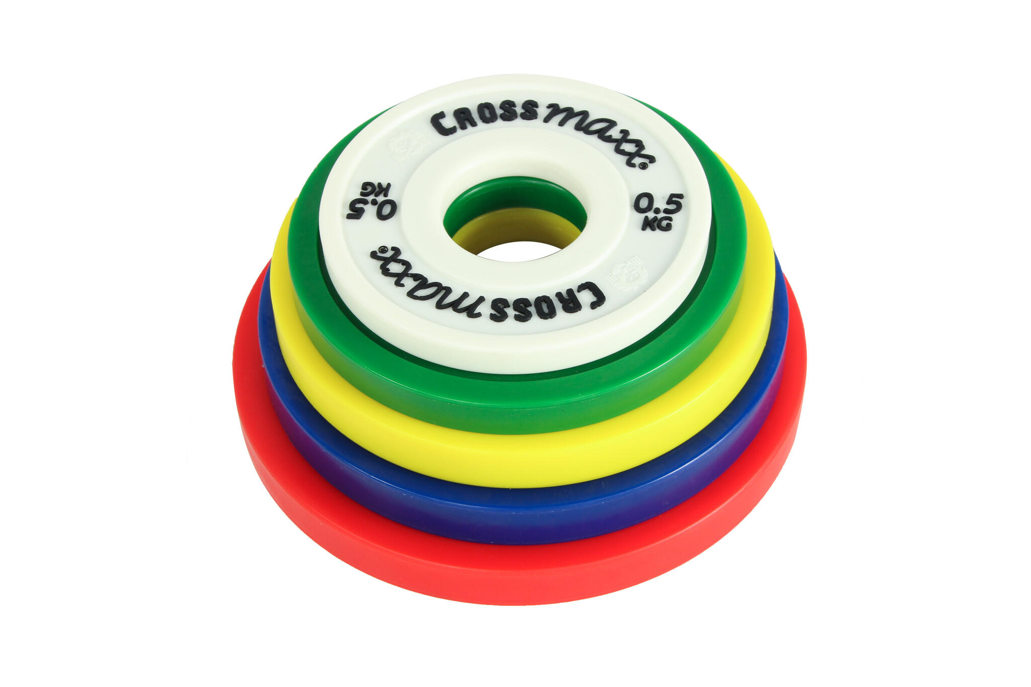 Piatto frazionario Crossmaxx Elite - Disco pesi - 50 mm - 2,5 kg 2/3