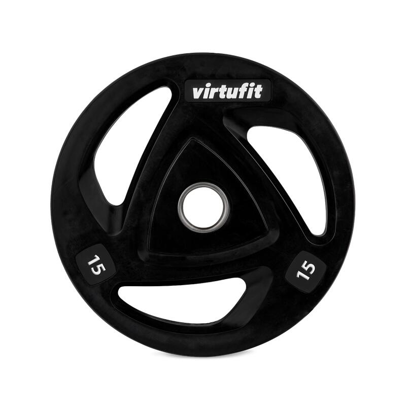 Disc Greutate Cauciuc Olympic VirtuFit 50 mm - 15kg