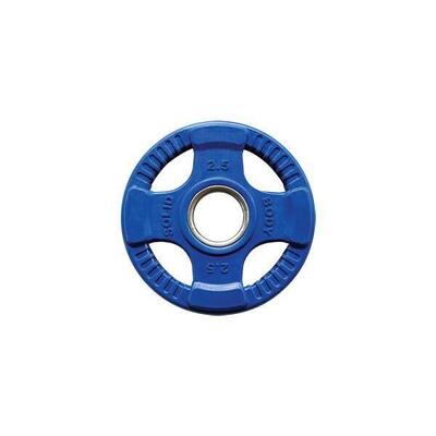 Body-solid gekleurde rubberen halterschijven 50 mm orck - per stuk