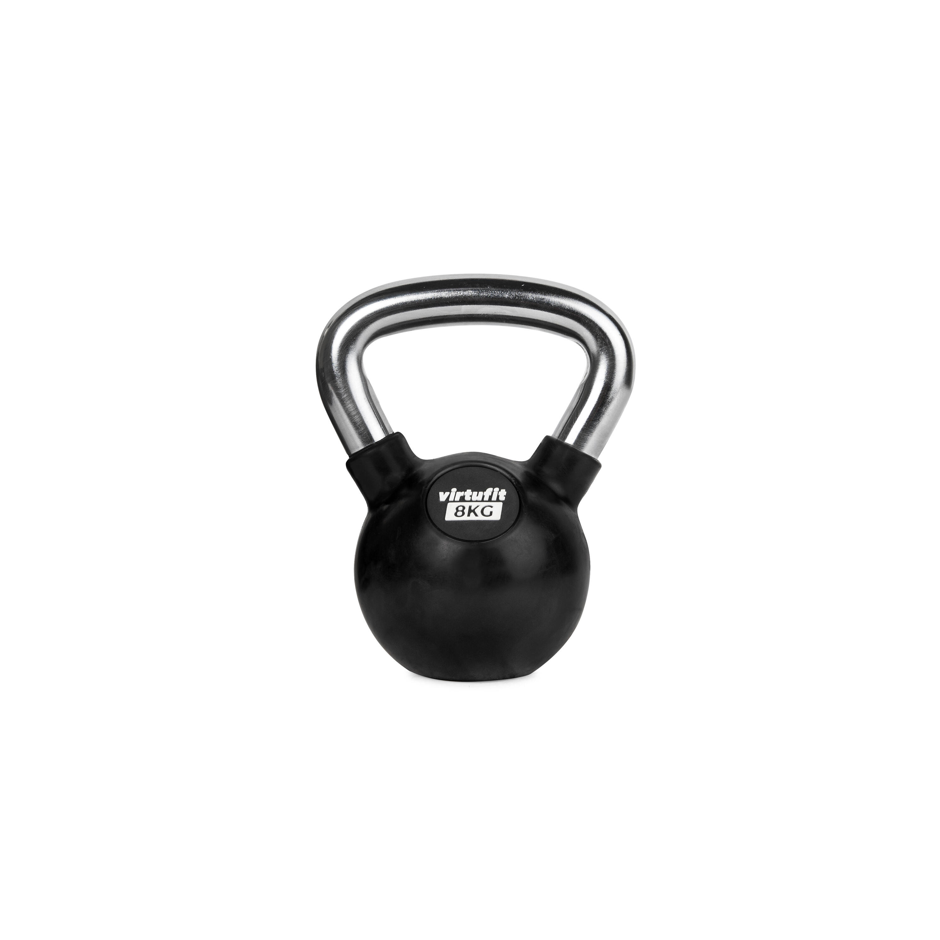 Kettlebell - Fitness - Goma/Cromo 2/3