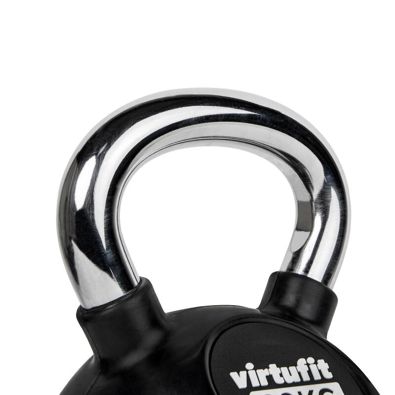 Gantera Kettlebell din cauciuc 24 kg VirtuFit