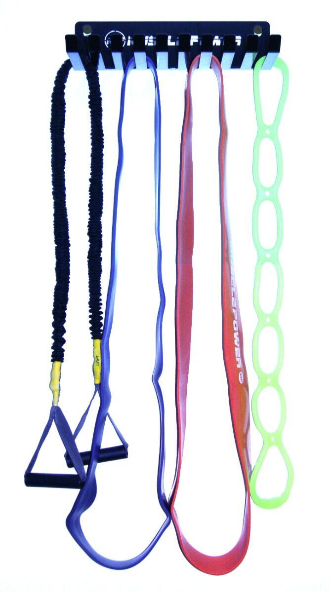 Soporte de pared para Powerbands y Speedropes - Negro 3/5