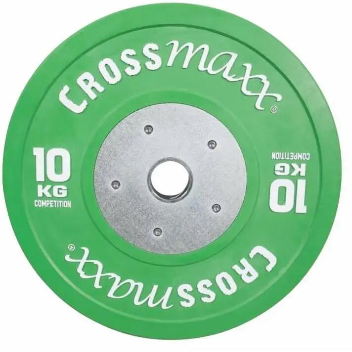 Crossmaxx Competition Bumper Plate - Weight Plate - 50 mm - 10 kg