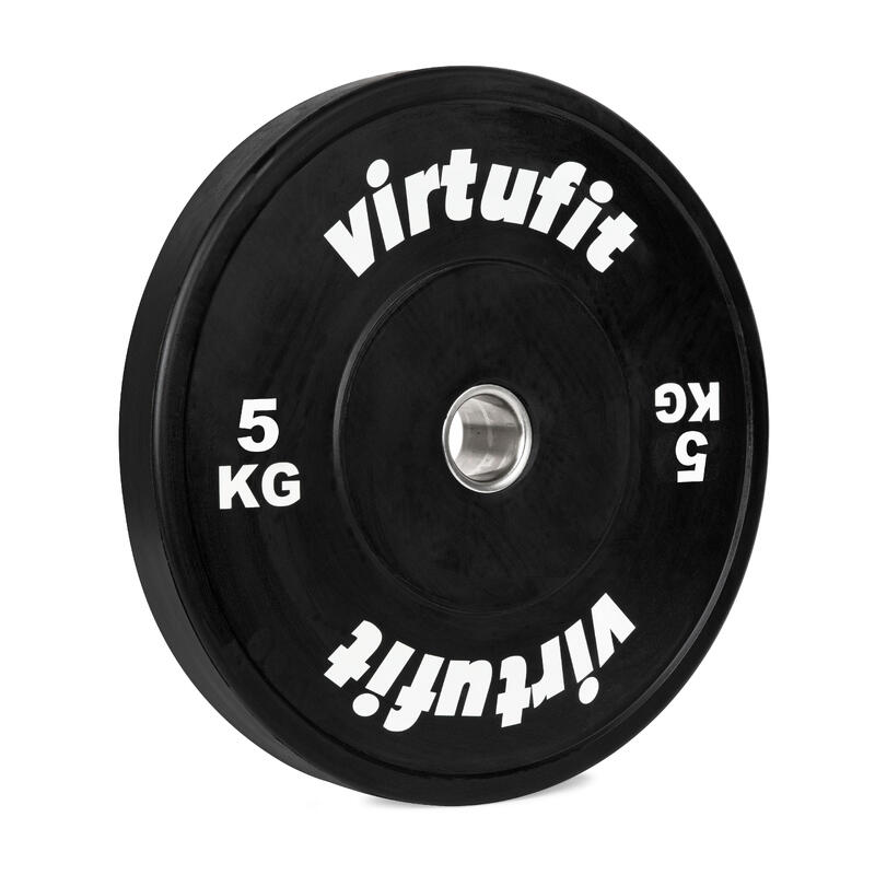 DISC GREUTATE CAUCIUC OLYMPIC RUBBER WEIGHT PLATE VIRTUFIT 50 MM - 5 KG