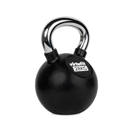 Kettlebell - Musculation - Caoutchouc/Chrome