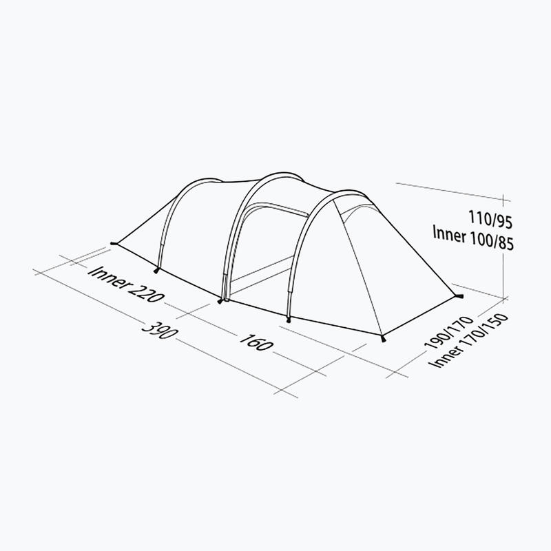 Tente Robens Pioneer 3EX 3 personnes