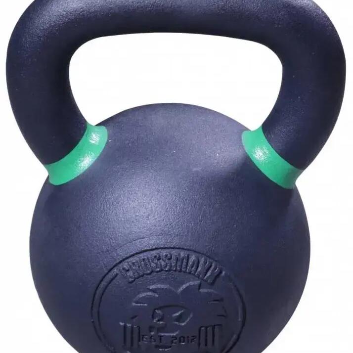 Crossmaxx Kettlebell - Cast Iron with Powder Coating - 28 kg