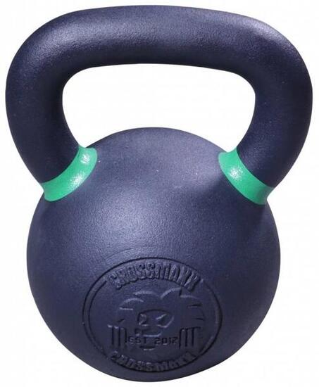 Crossmaxx Kettlebell - Gusseisen mit Pulverbeschichtung - 28 kg