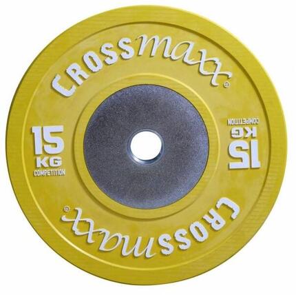 Crossmaxx Competition Bumper Plate - Hantelscheibe - 50 mm - 10 kg