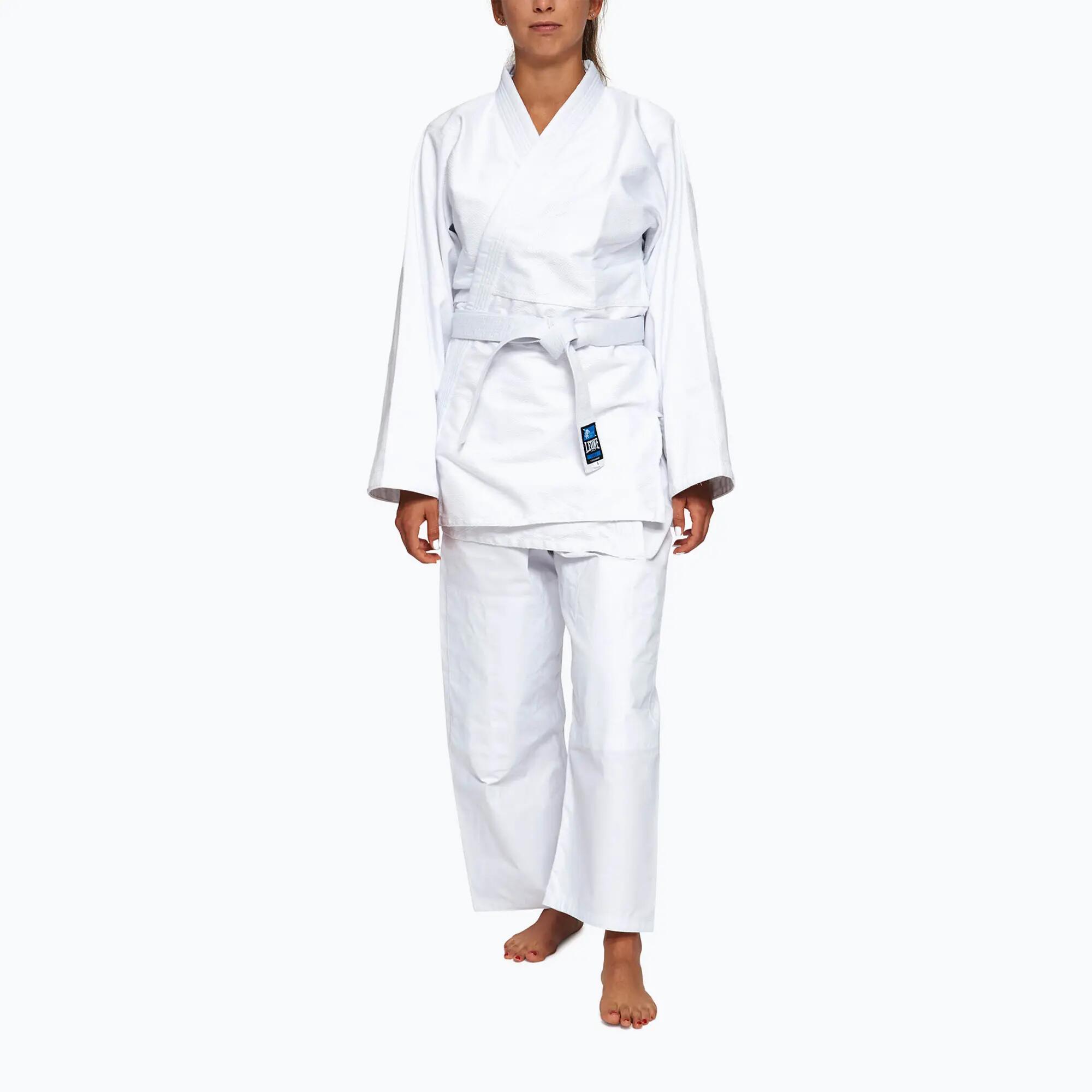Judogi Kimono Judo Adulto Leone 1947 blanco 2/7