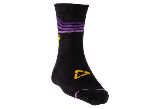 Calze Ciclismo MTB Uomo Viola