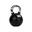 Kettlebell - Musculation - Caoutchouc/Chrome