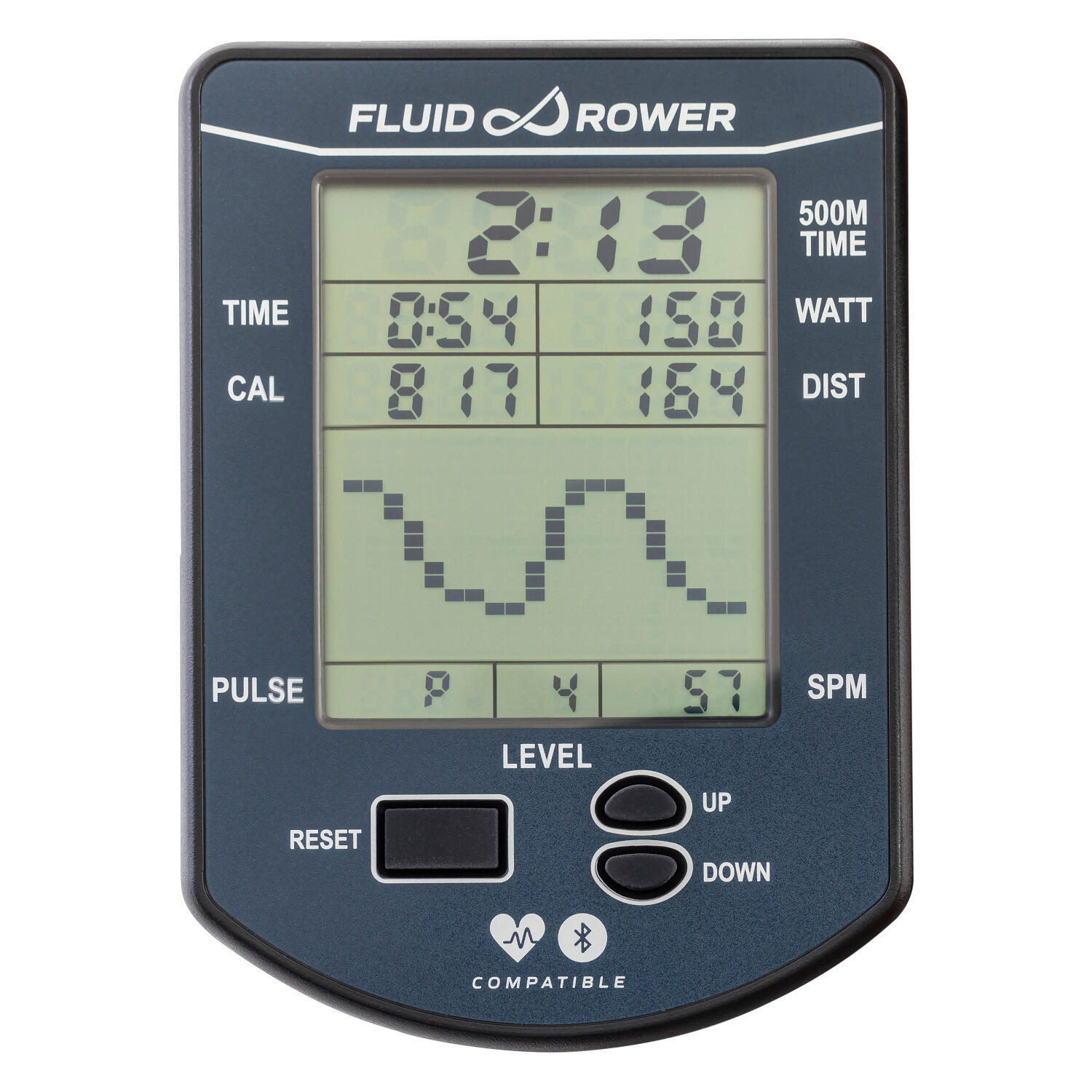 Rudergerät Apollo Pro XL Fitnesstraining Unisex 5/6