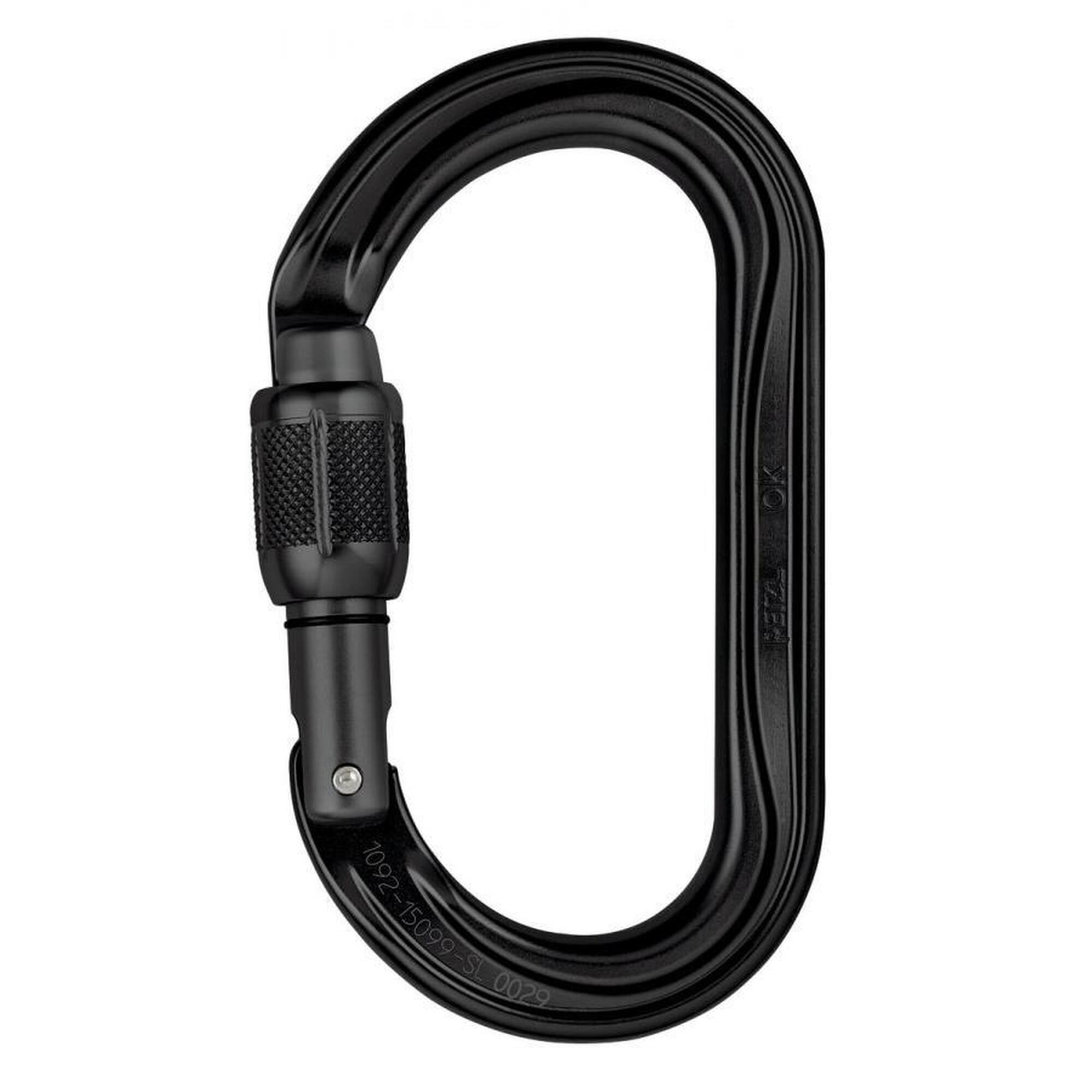 Karabinek OK Screw-Lock (czarny) M33A SLN