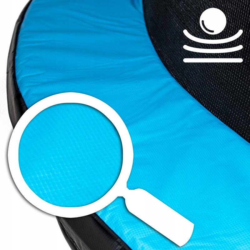 Trampolina Sapphire ST-1010W 10FT 312 cm z siatką wewnętrzną, drabinka