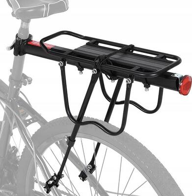 Bagagedrager fiets zwart mtb/stadsfiets - tot 50 kg