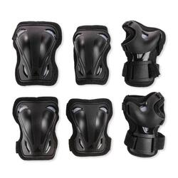 ROLLERBLADE Pack 3 protections SKATE GEAR Noir