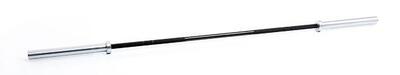 Muscle power olympische crossfit bar - zwart/chroom - 220 cm