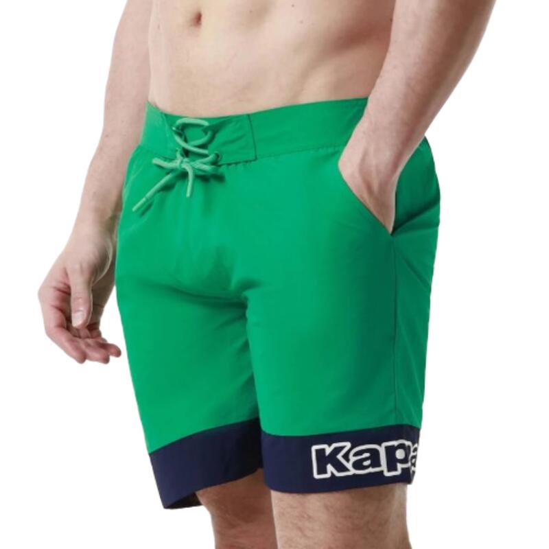 BAÑADOR HOMBRE KAPPA LOGO FUXOM. Green-blue 321M7QW