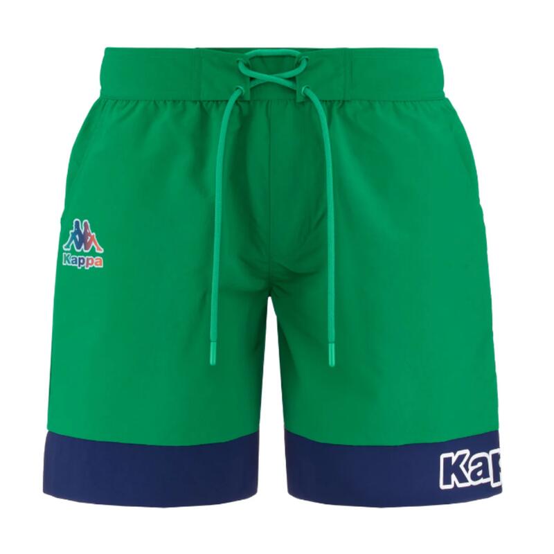 BAÑADOR HOMBRE KAPPA LOGO FUXOM. Green-blue 321M7QW