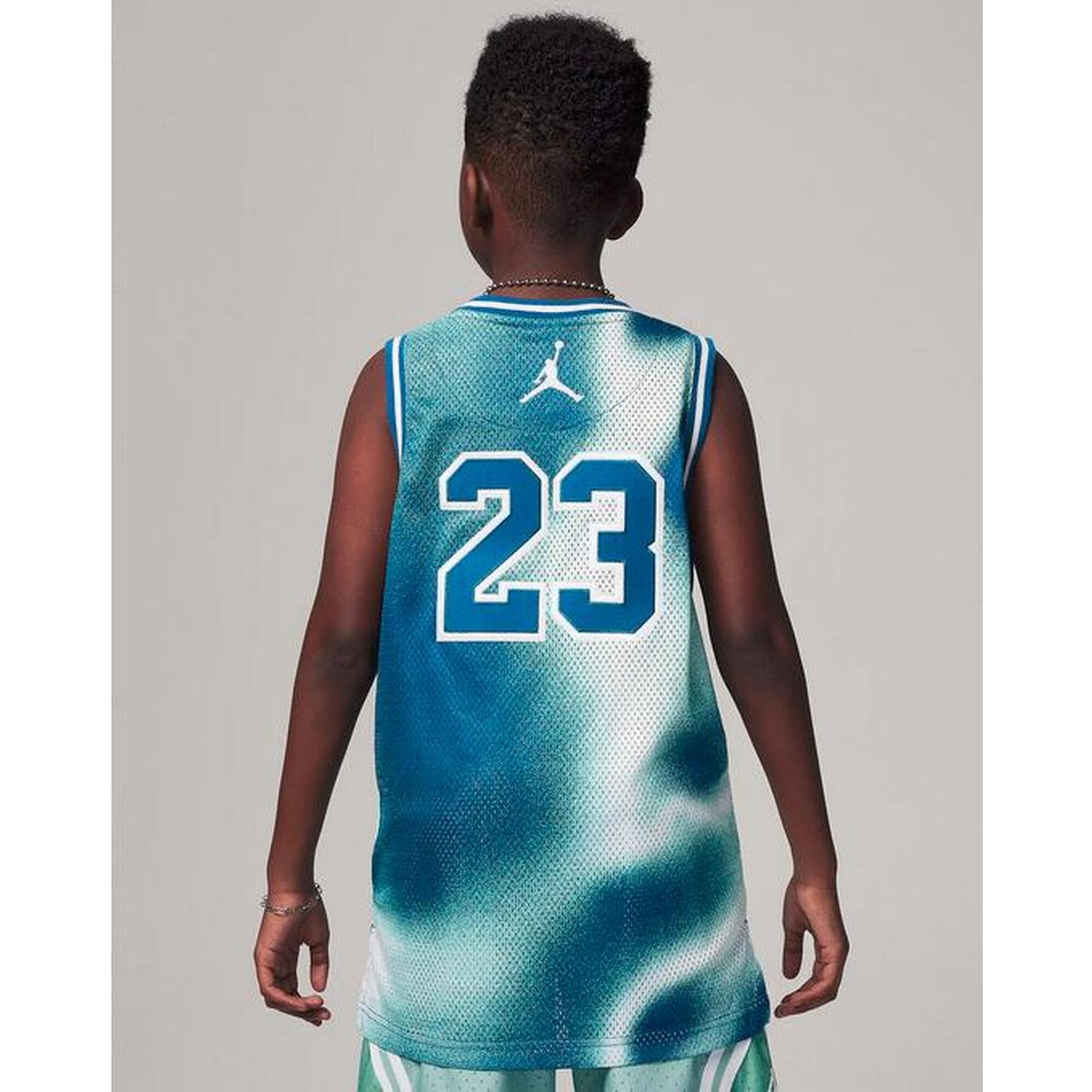 Canotta ragazzo basket jordan - blu