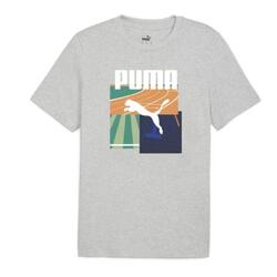 T-shirt à manches courtes homme Puma GRAPHICS Gris