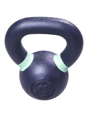 Crossmaxx kettlebell - gietijzer met poedercoating - 4 kg
